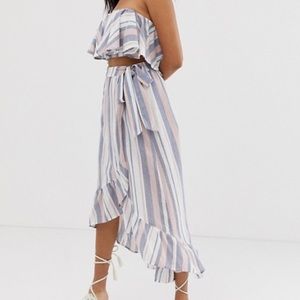 ASOS woven stripe beach sarong